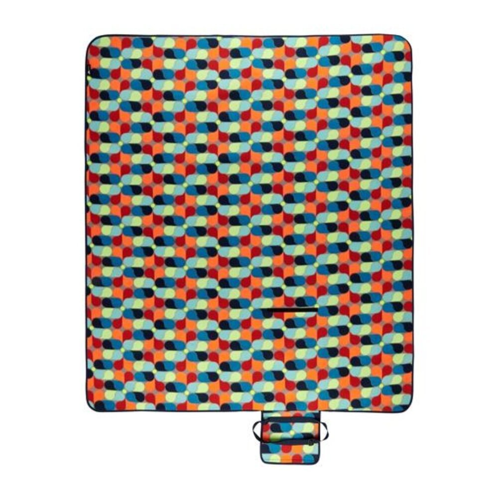 Tent Rug / Blanket 60" x 70", Outdoor, Foldable, Adjustable Strap